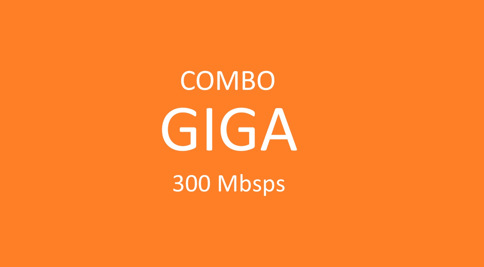Gói combo internet giải trí Giga 300Mbps